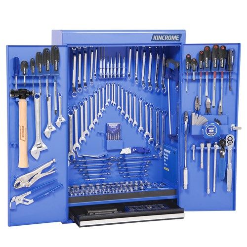 Wall Cabinet Tool Kit 229 Piece 1 Drawer (24")