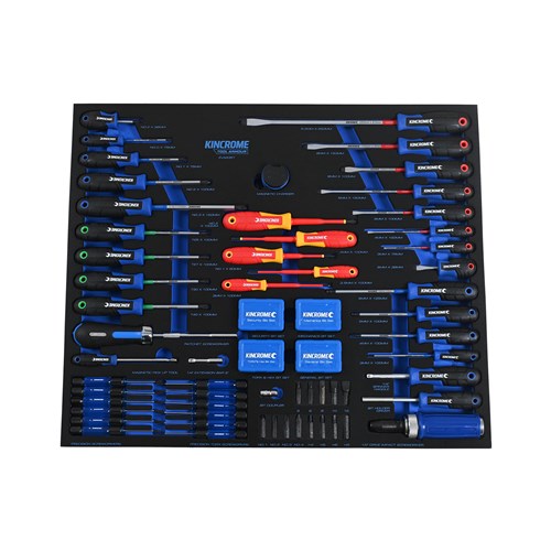TOOL ARMOUR 204 Piece TorqueMaster® Screwdrivers & Fastening EVA Tray