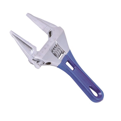 Stubby Lightweight Wide Jaw Adjustable Wrench 150mm (6")