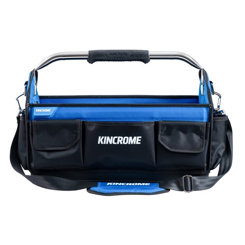  520mm Hard Base Open Tote Swivel Handle Bag