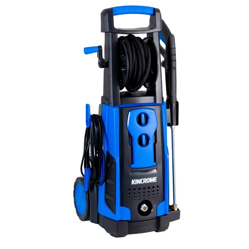 2400W Electric High-Pressure Washer - 2800psi - 8.0L/min - 10m Anti-Kink Hose & Reel