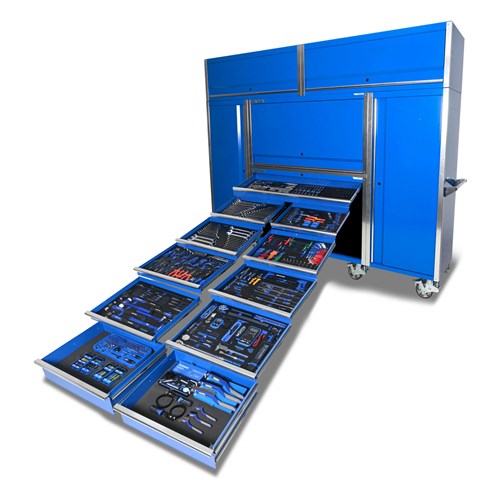 TOOL ARMOUR Ultimate Workshop Tool Kit 1057 Piece 11 Drawer 2900mm (114")