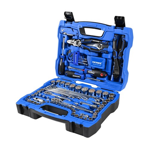 Portable Tool Kit 116 Piece 1/4" & 3/8" Drive - Metric & Imperial