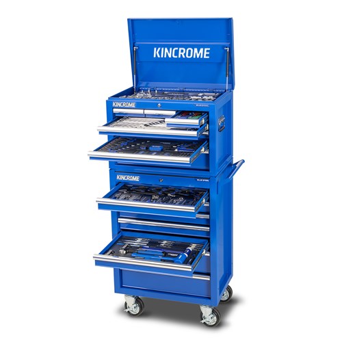 BLUESTEEL® Workshop Tool Kit 267 Piece 14 Drawer (26")