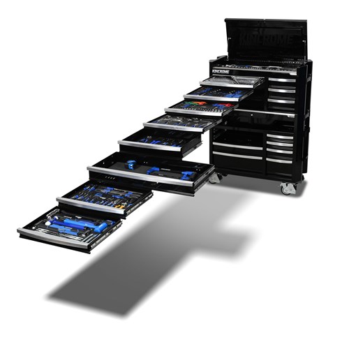 CONTOUR® Workshop Tool Kit 545 Piece 17 Drawer (42") Black