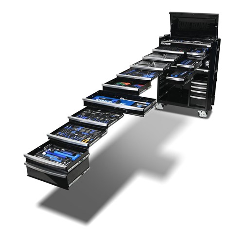 CONTOUR® Workshop Tool Kit 731 Piece 17 Drawer (42") Black