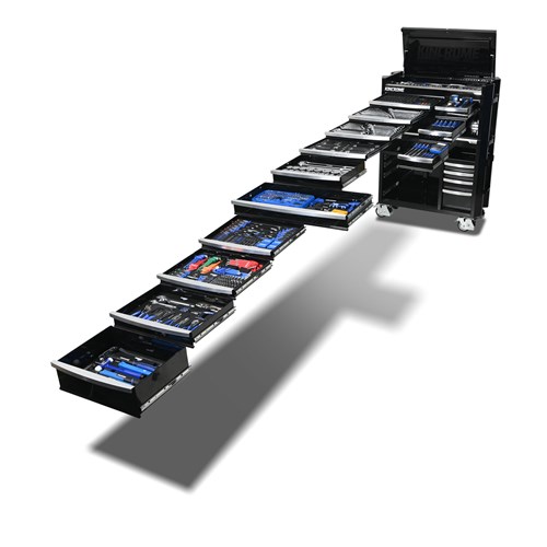 CONTOUR® Workshop Tool Kit 826 Piece 17 Drawer (42") Black