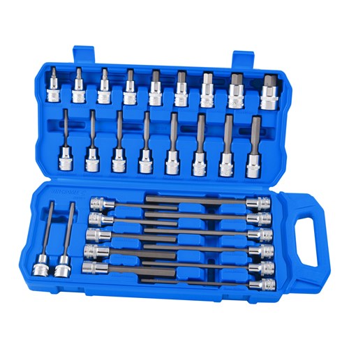 Hex Socket Set 30 Piece 1/2" Drive