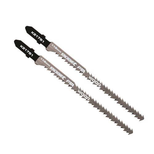 Double Edge Wood Jigsaw Blade 115mm - 2 Piece