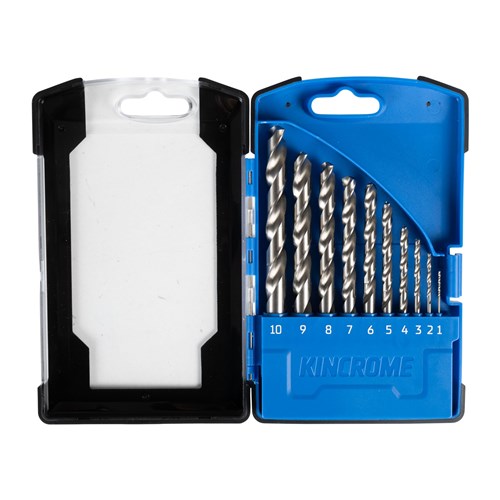 10 Piece HSS Drill Bit Set - Metric