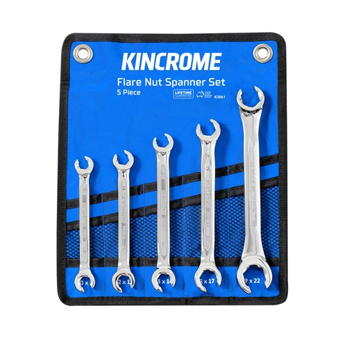 Flare Nut Spanner Set 5 Piece - Metric