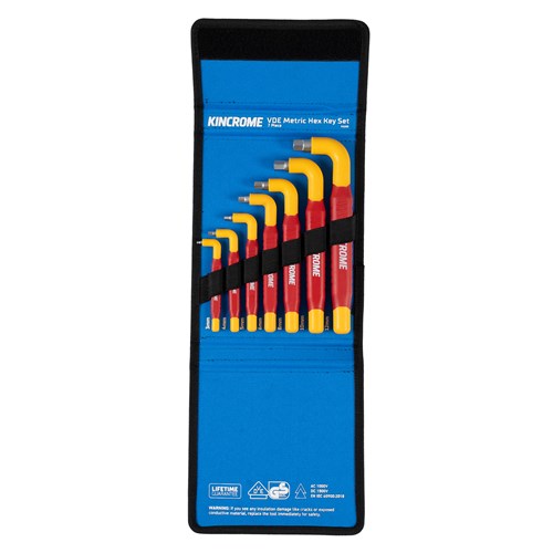 VDE Hex Key Set 7 Piece - Metric