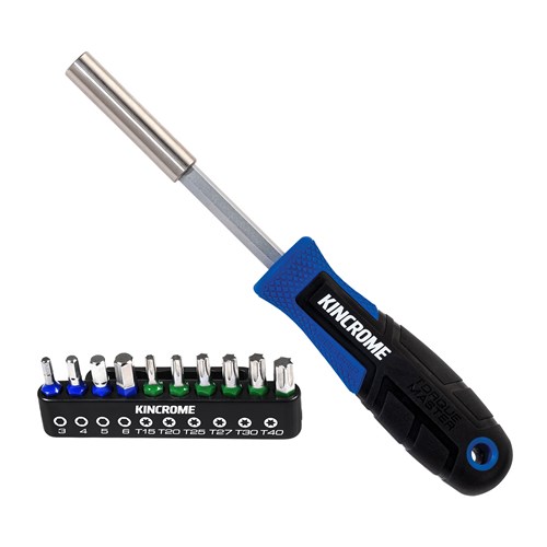 TorqueMaster® Hex & TORX Bit & Driver Set - 11 Piece