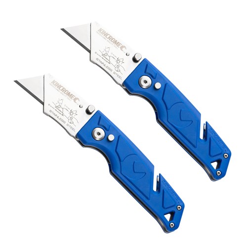 Plastic Folding Utility Knife Set