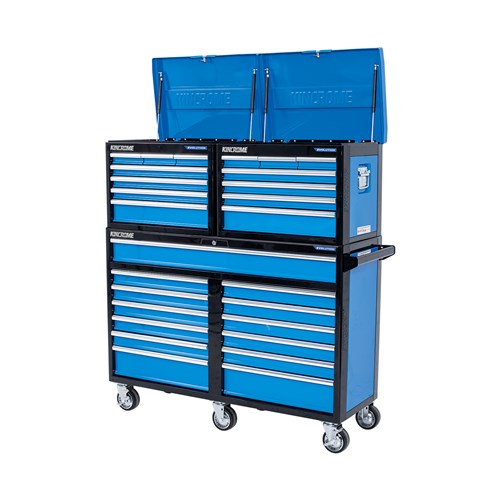 EVOLUTION Dual Chest & Trolley Combo 3 Piece 27 Drawer (53")