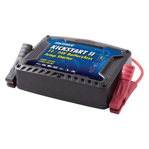 Kickstart II Batteryless Jump Starter 12 & 24 Volt