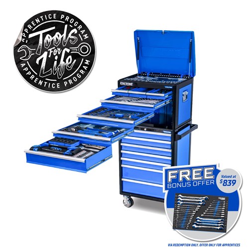 EVOLUTION Workshop Tool Kit 306 Piece 14 Drawer (26”)