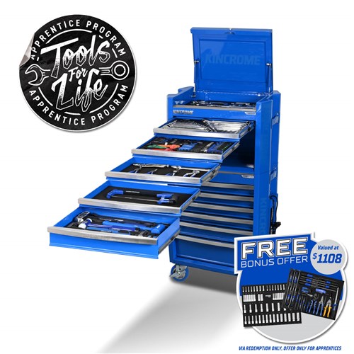 CONTOUR® Workshop Tool Kit 307 Piece 11 Drawer (29")