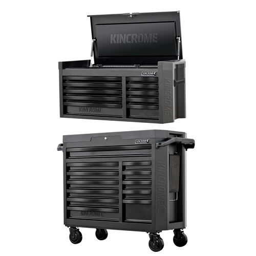CONTOUR® Storage Combo 22 Drawer 42" Black
